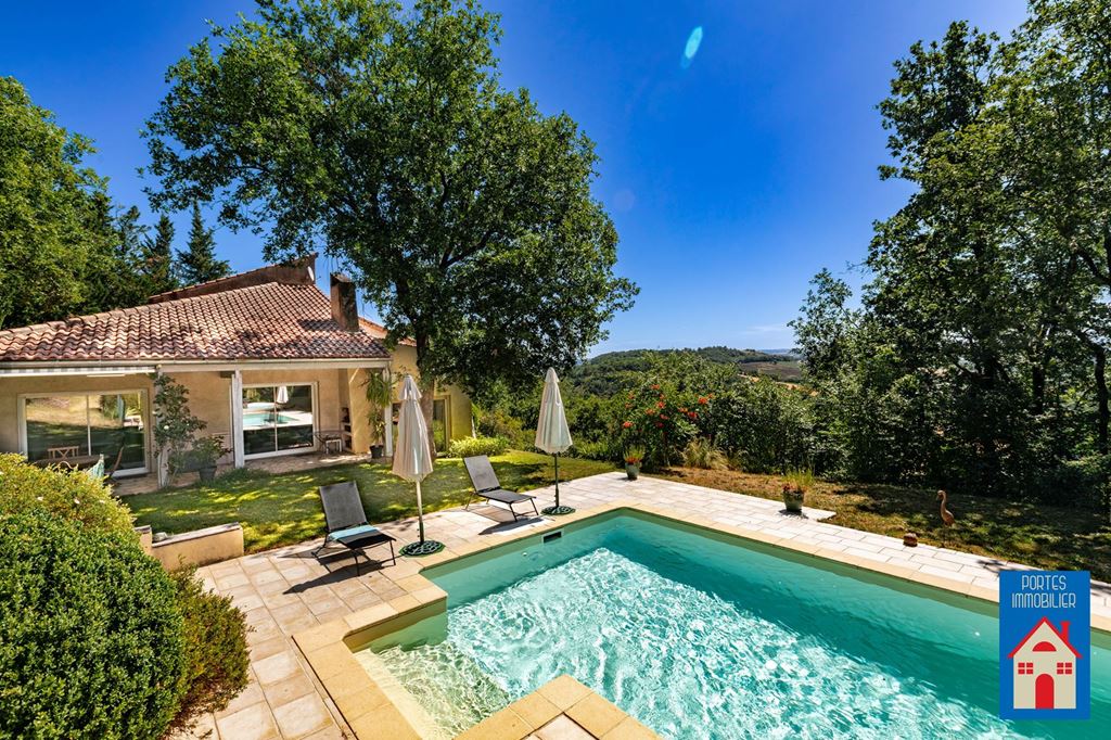 Maison d'architecte PUYGOUZON 440000€ CABINET PORTES IMMOBILIER